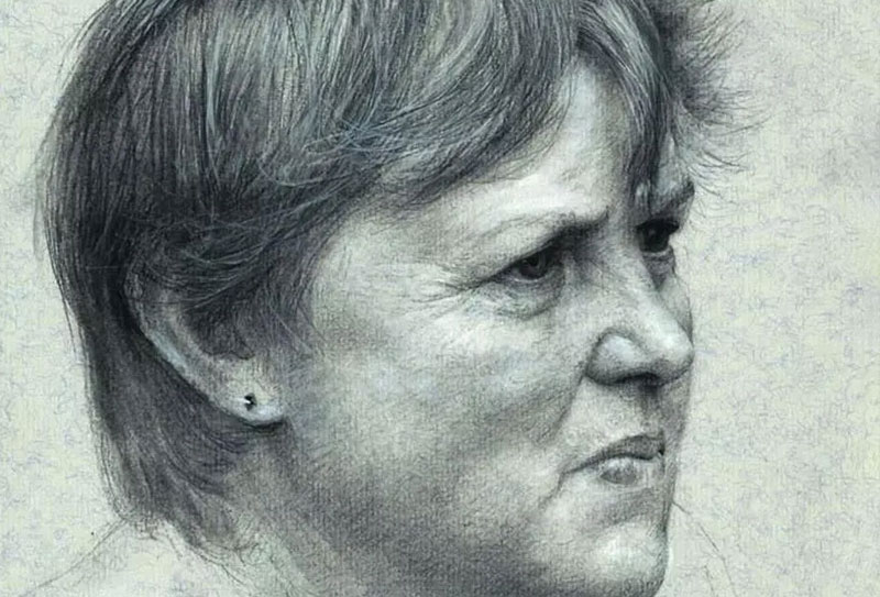 中國當(dāng)代著名油畫家徐芒耀素描作品欣賞